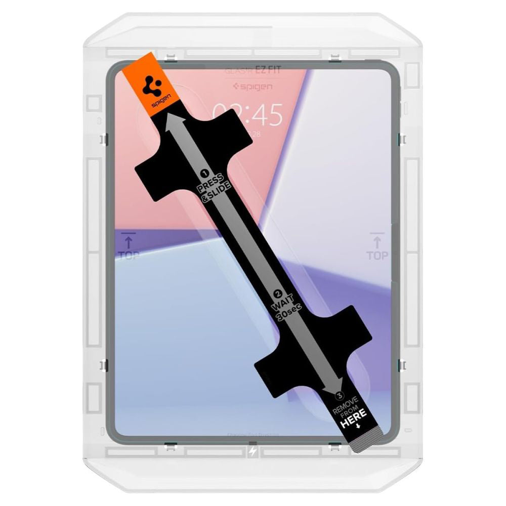 Spigen - Glas.TR EZ-FIT (AGL07793) - iPad Pro 13 (2024) / iPad Pro 13 (2025) - Clear