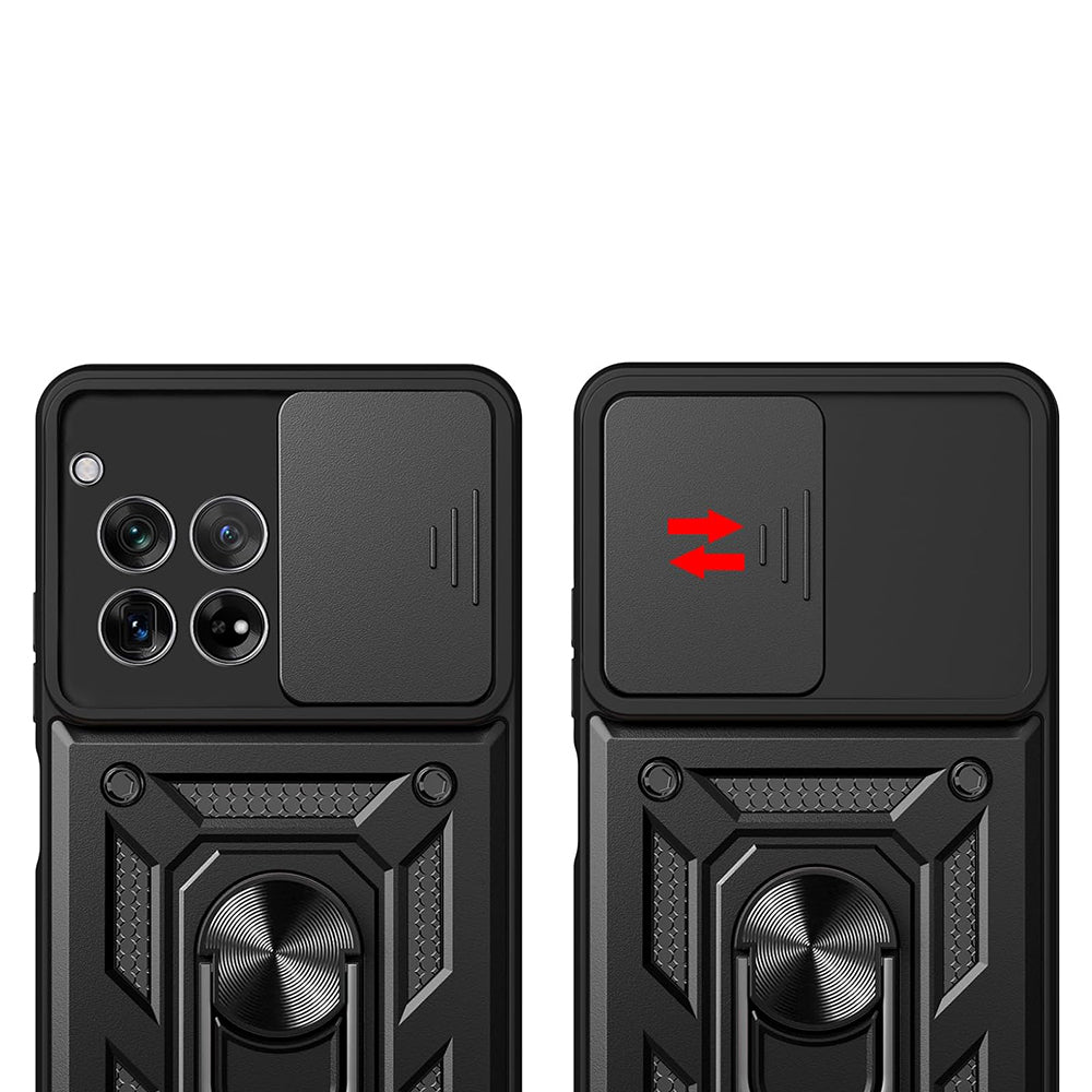 Techsuit - CamShield Series - OnePlus 12R - Rose Gold