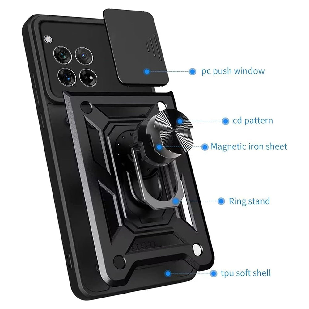Techsuit - CamShield Series - OnePlus 12R - Rose Gold