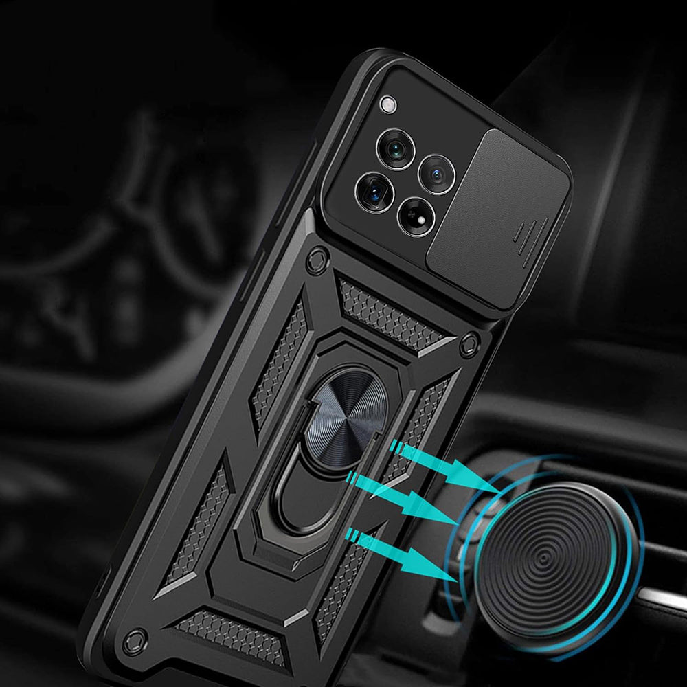 Techsuit - CamShield Series - OnePlus 12R - Rose Gold
