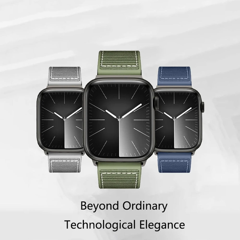 Techsuit - Watchband 22mm (W051) - Huawei Watch GT 2 (46mm)/GT 2 Pro/GT 3 Pro (46mm)/Ultimate, Xiaomi Watch S1 - Black