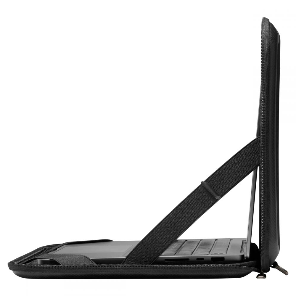 Husa Laptop Spigen Rugged Armor Pouch (AFA04270), 13-14", Poliuretan, Negru