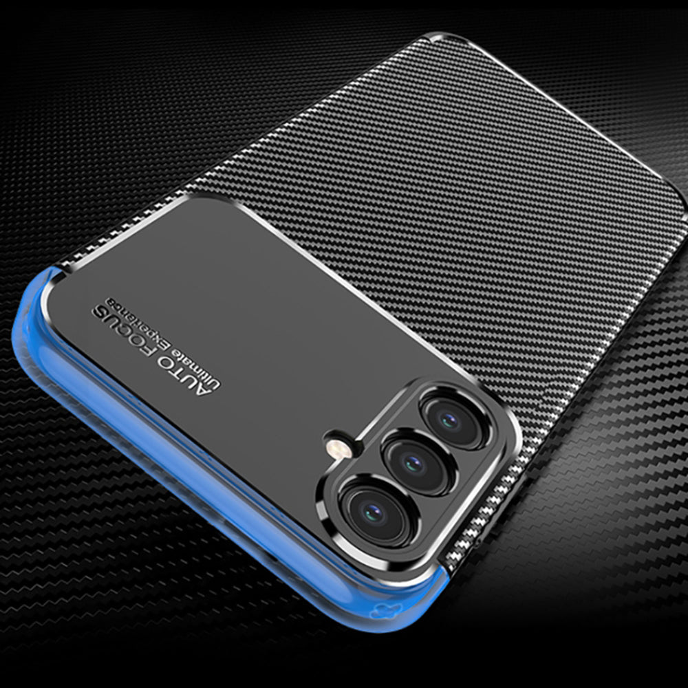 Techsuit - CarbonFiber - Samsung Galaxy S24 - Black