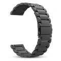 Techsuit - Watchband 20mm (W010) - Samsung Galaxy Watch 4/5/Active 2, Huawei Watch GT 3 (42mm)/GT 3 Pro (43mm) - Black