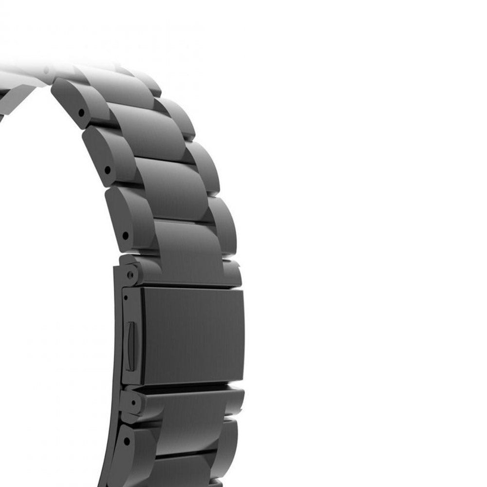 Techsuit - Watchband 20mm (W010) - Samsung Galaxy Watch 4/5/Active 2, Huawei Watch GT 3 (42mm)/GT 3 Pro (43mm) - Black
