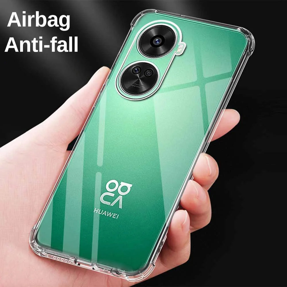Techsuit - Shockproof Clear Silicone - Huawei nova 11 SE / 12 SE - Clear