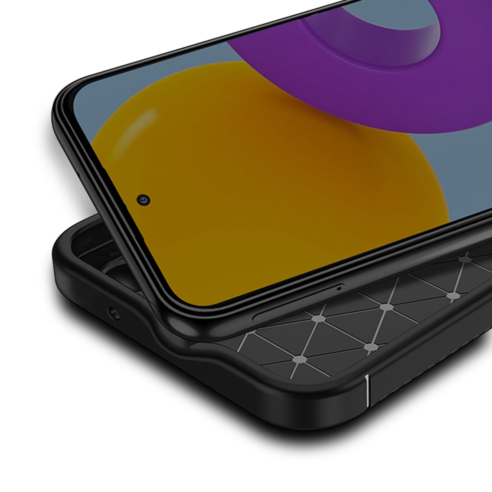 Techsuit - CarbonFiber - Samsung Galaxy A54 - Black