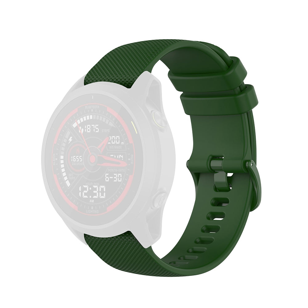 Techsuit - Watchband 22mm (W006) - Samsung Galaxy Watch (46mm)/Watch 3/Gear S3, Huawei Watch GT/GT 2/GT 3 (46mm) - Green