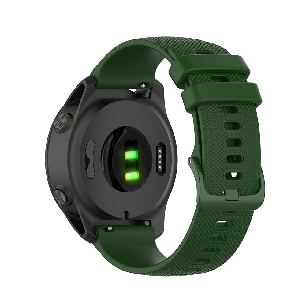 Techsuit - Watchband 22mm (W006) - Samsung Galaxy Watch (46mm)/Watch 3/Gear S3, Huawei Watch GT/GT 2/GT 3 (46mm) - Green