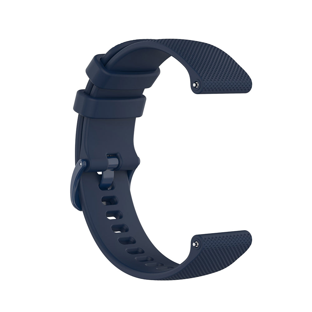 Techsuit - Watchband 20mm (W006) - Samsung Galaxy Watch 4/5/Active 2, Huawei Watch GT 3 (42mm)/GT 3 Pro (43mm) - Blue