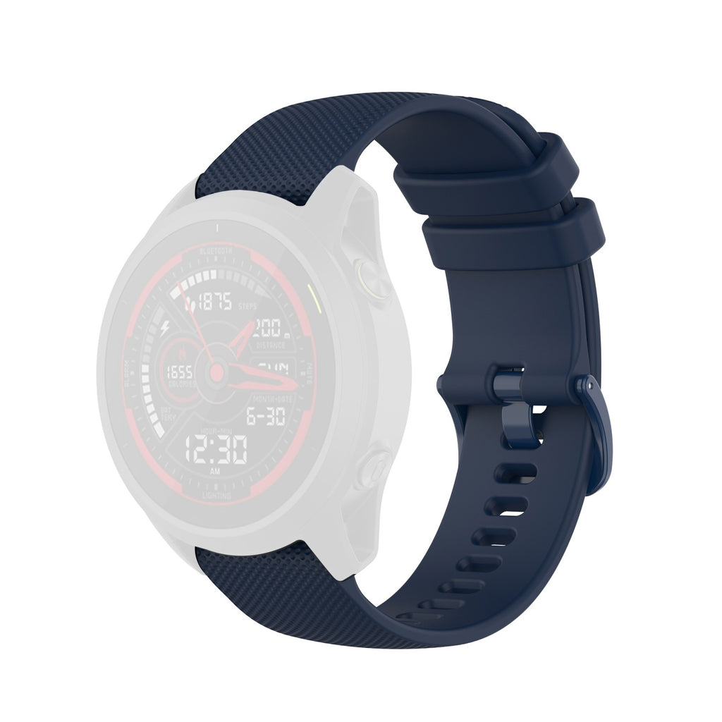 Techsuit - Watchband 20mm (W006) - Samsung Galaxy Watch 4/5/Active 2, Huawei Watch GT 3 (42mm)/GT 3 Pro (43mm) - Blue