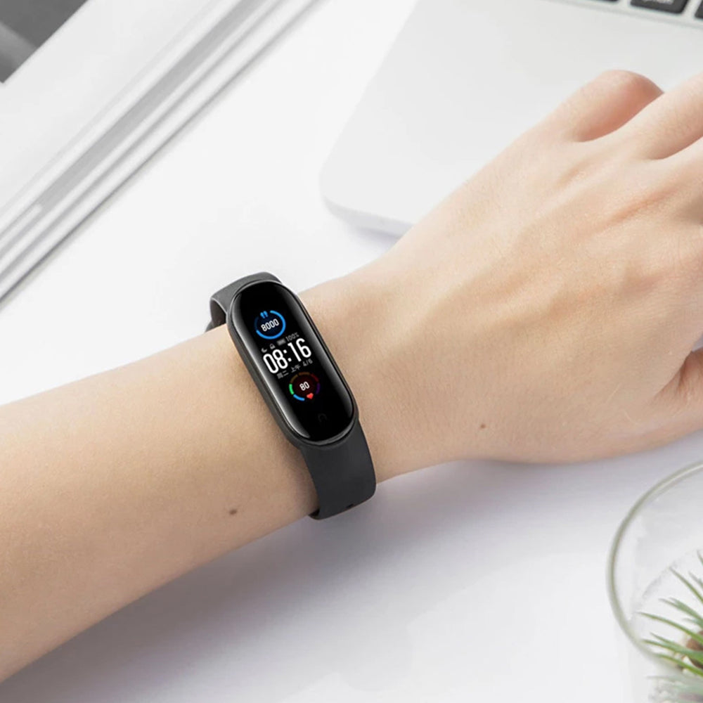 TechSuit Curea smartwatch Techsuit Watchband (W013) compatibil cu Xiaomi Mi Band 5 / 5 NFC / 6 / 6 NFC / Amazfit Band 5,