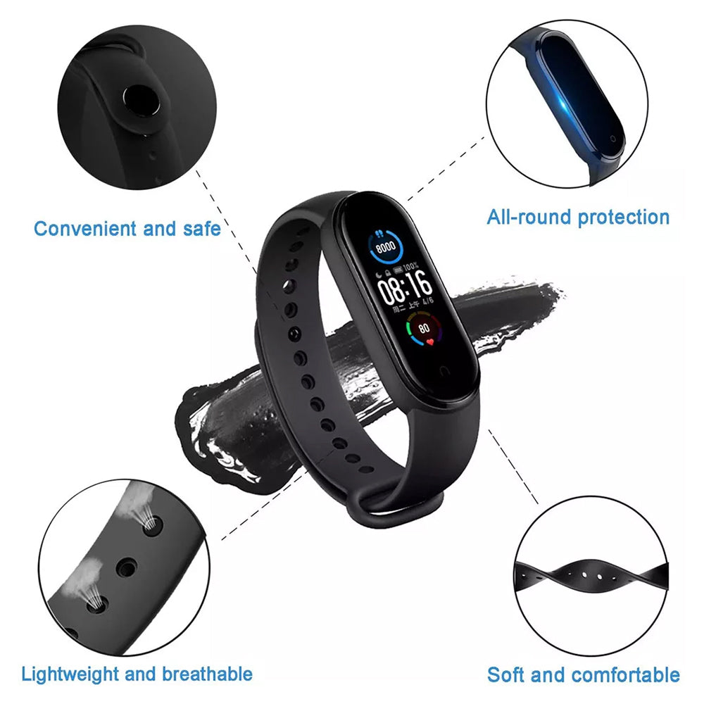 TechSuit Curea smartwatch Techsuit Watchband (W013) compatibil cu Xiaomi Mi Band 5 / 5 NFC / 6 / 6 NFC / Amazfit Band 5,