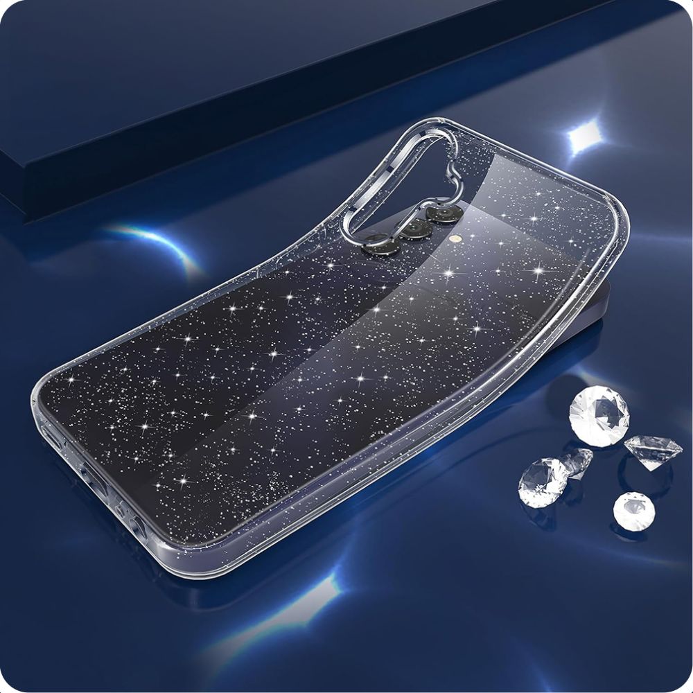Techsuit - SparkleSkin Series - Samsung Galaxy A55 5G - Clear