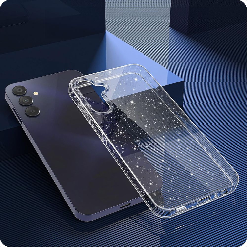 Techsuit - SparkleSkin Series - Samsung Galaxy A55 5G - Clear