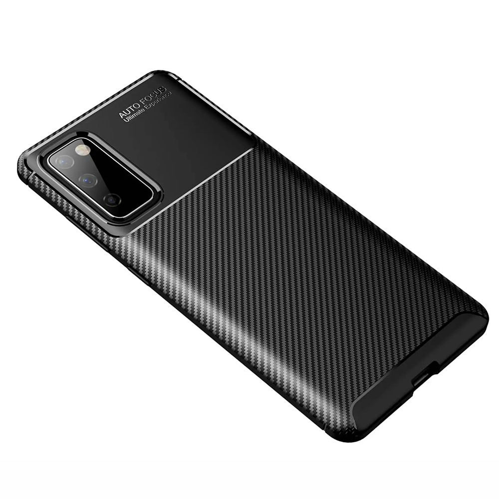 Techsuit - CarbonFiber - Samsung Galaxy S20 FE / S20 FE 5G - Black