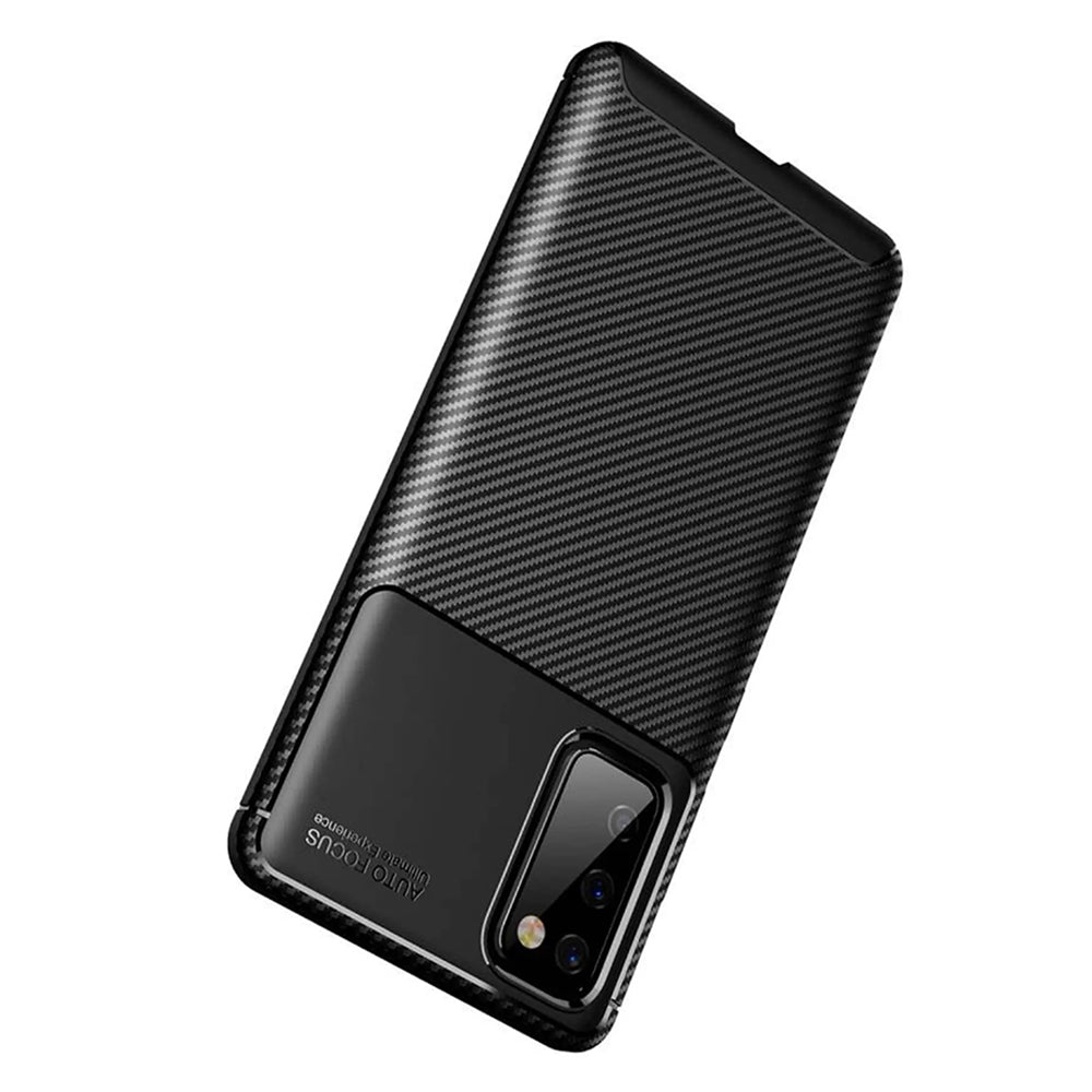 Techsuit - CarbonFiber - Samsung Galaxy S20 FE / S20 FE 5G - Black