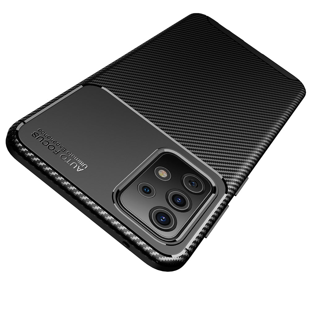 Techsuit - CarbonFiber - Samsung Galaxy A52 4G / A52 5G / A52s 5G - Black