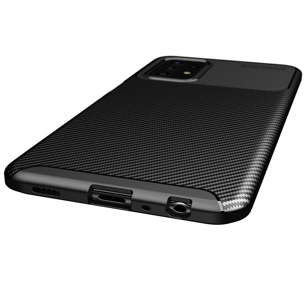 Techsuit - CarbonFiber - Samsung Galaxy A52 4G / A52 5G / A52s 5G - Black