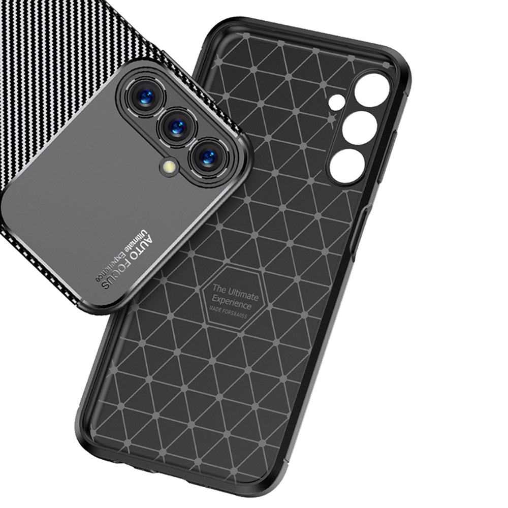 Techsuit - CarbonFiber - Samsung Galaxy A05s - Black