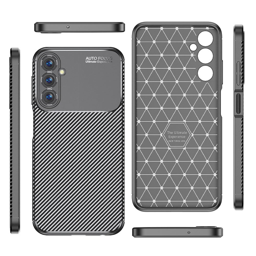 Techsuit - CarbonFiber - Samsung Galaxy A05s - Black