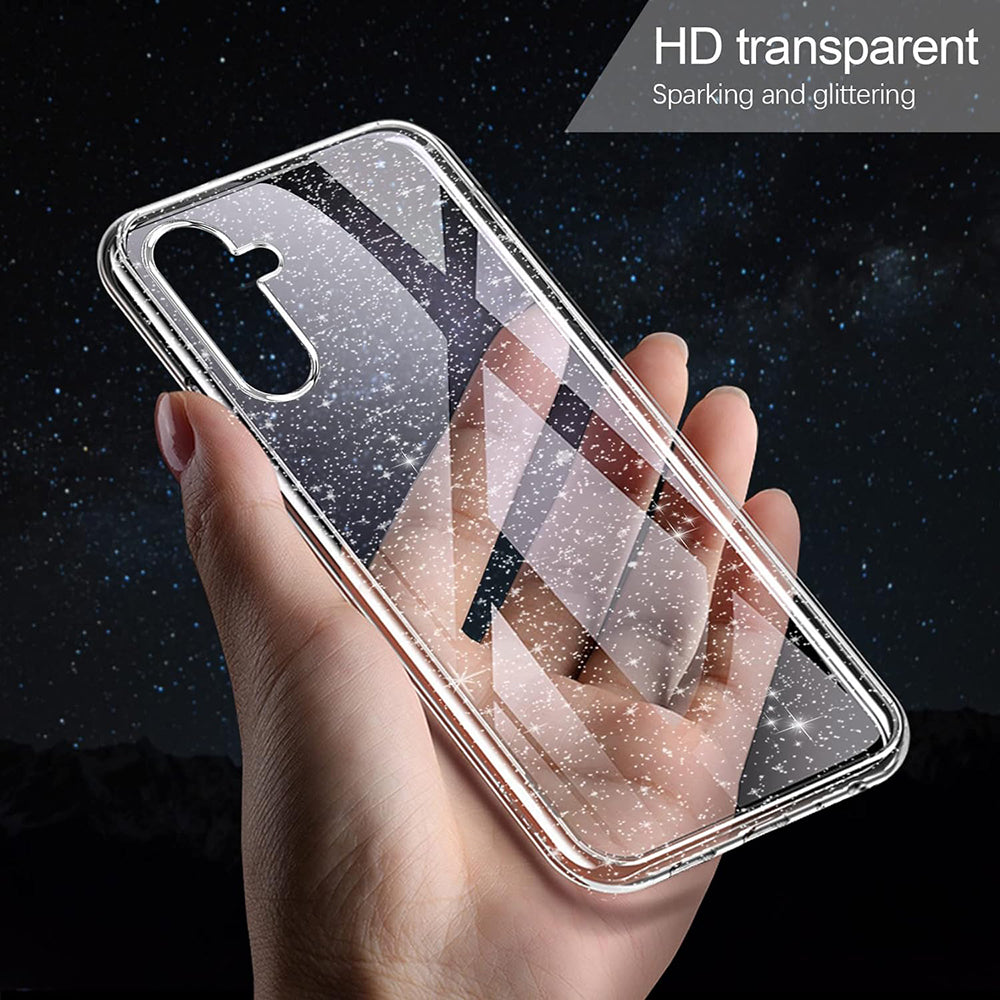 Techsuit - SparkleSkin Series - Samsung Galaxy A54 - Clear