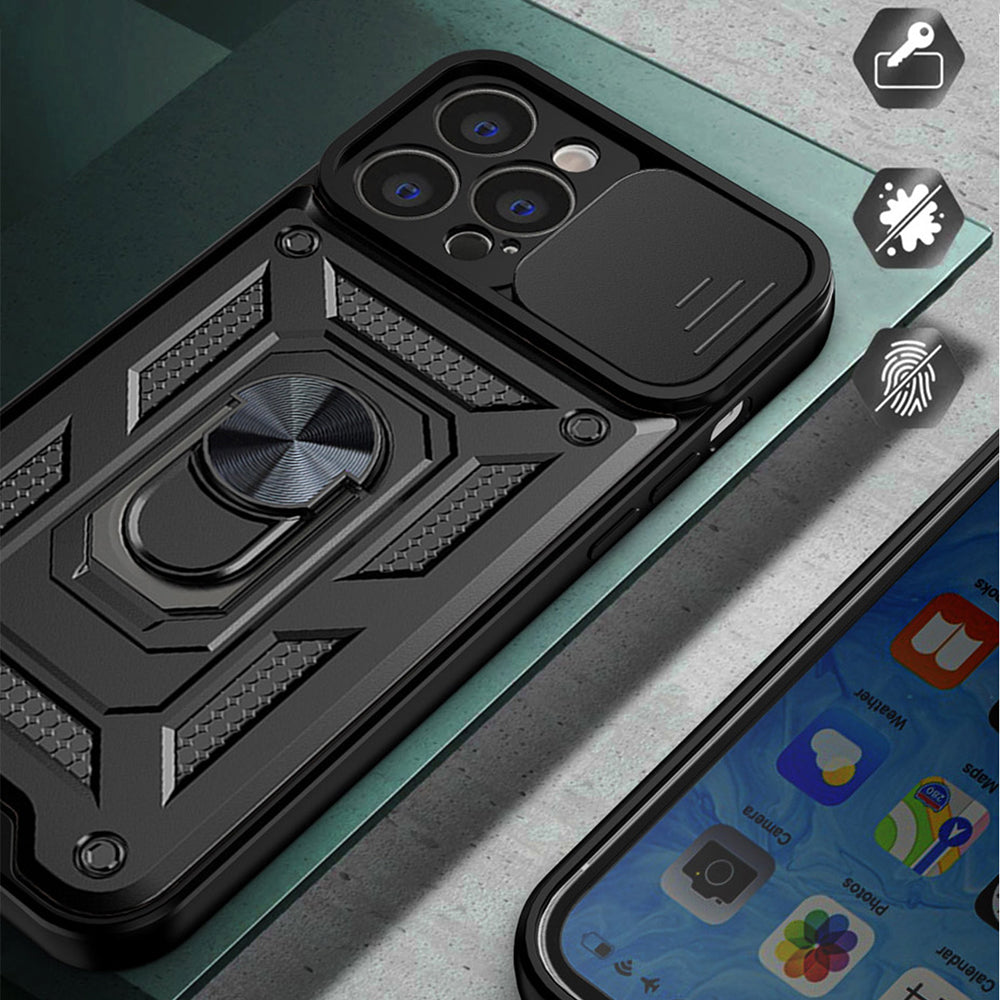 Techsuit - CamShield Series - iPhone 15 Pro Max - Green