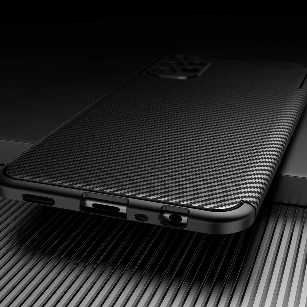 Techsuit - CarbonFiber - Samsung Galaxy A13 4G - Black