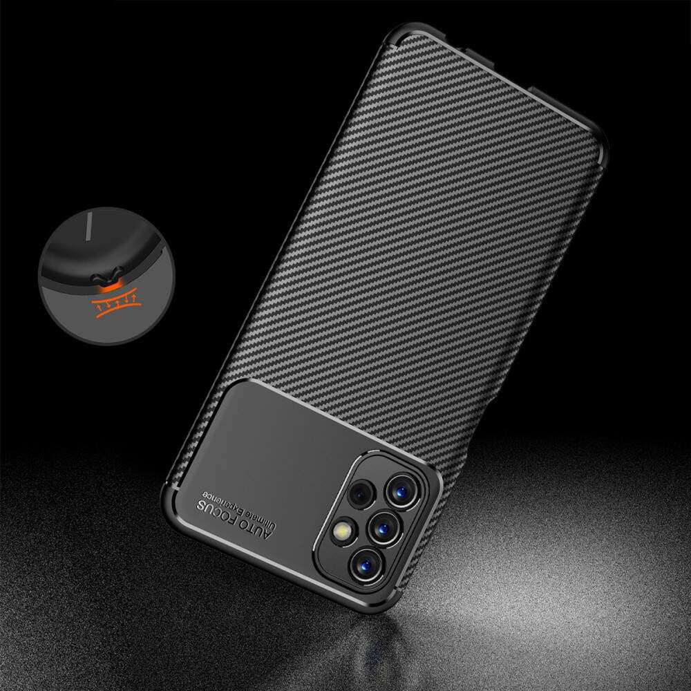 Techsuit - CarbonFiber - Samsung Galaxy A13 4G - Black
