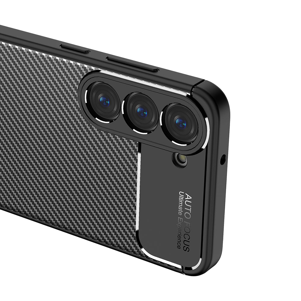Techsuit - CarbonFiber - Samsung Galaxy S23 - Black