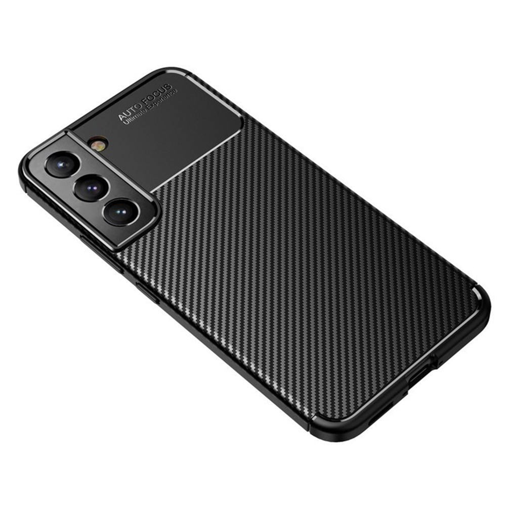 Techsuit - CarbonFiber - Samsung Galaxy S22 5G - Black