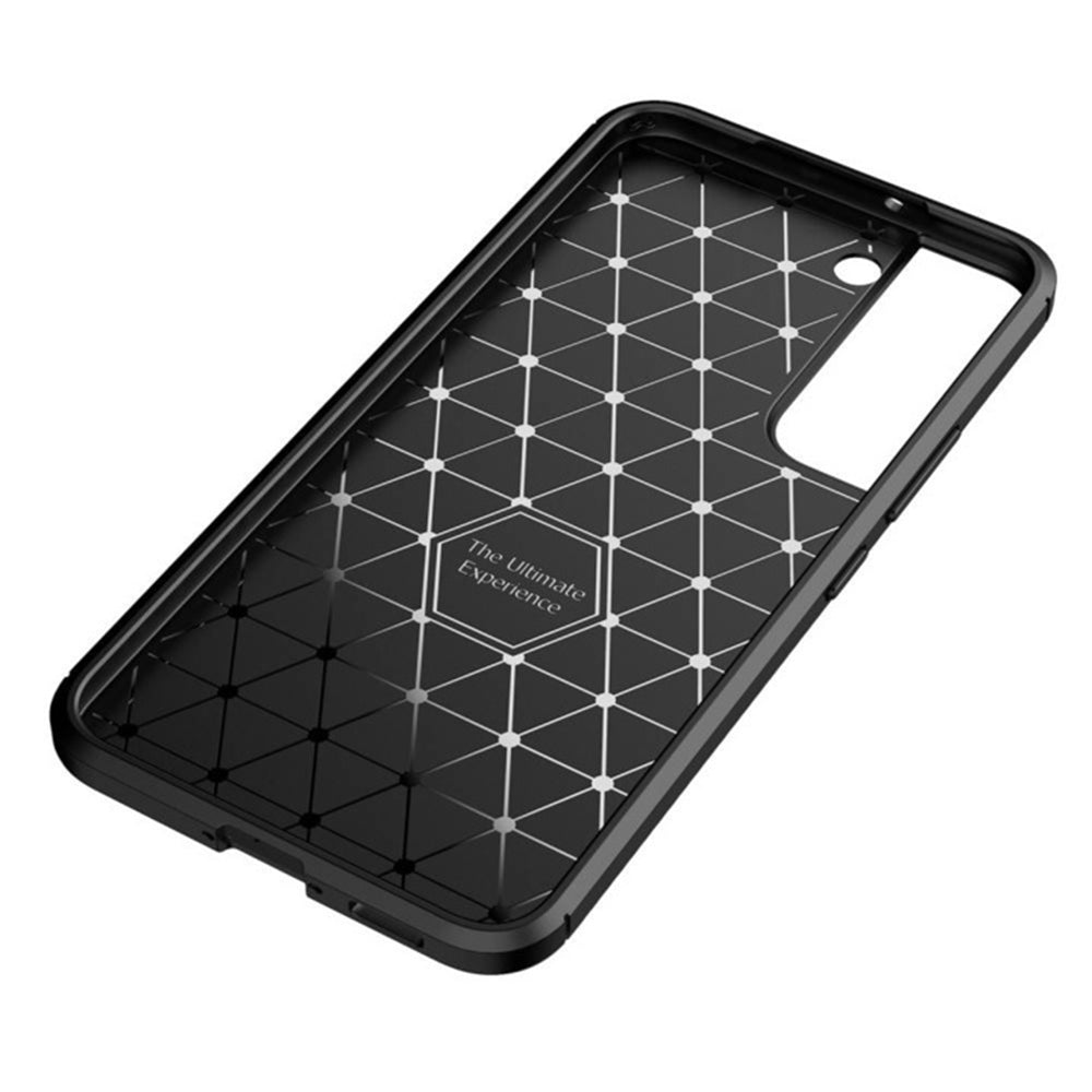 Techsuit - CarbonFiber - Samsung Galaxy S22 5G - Black