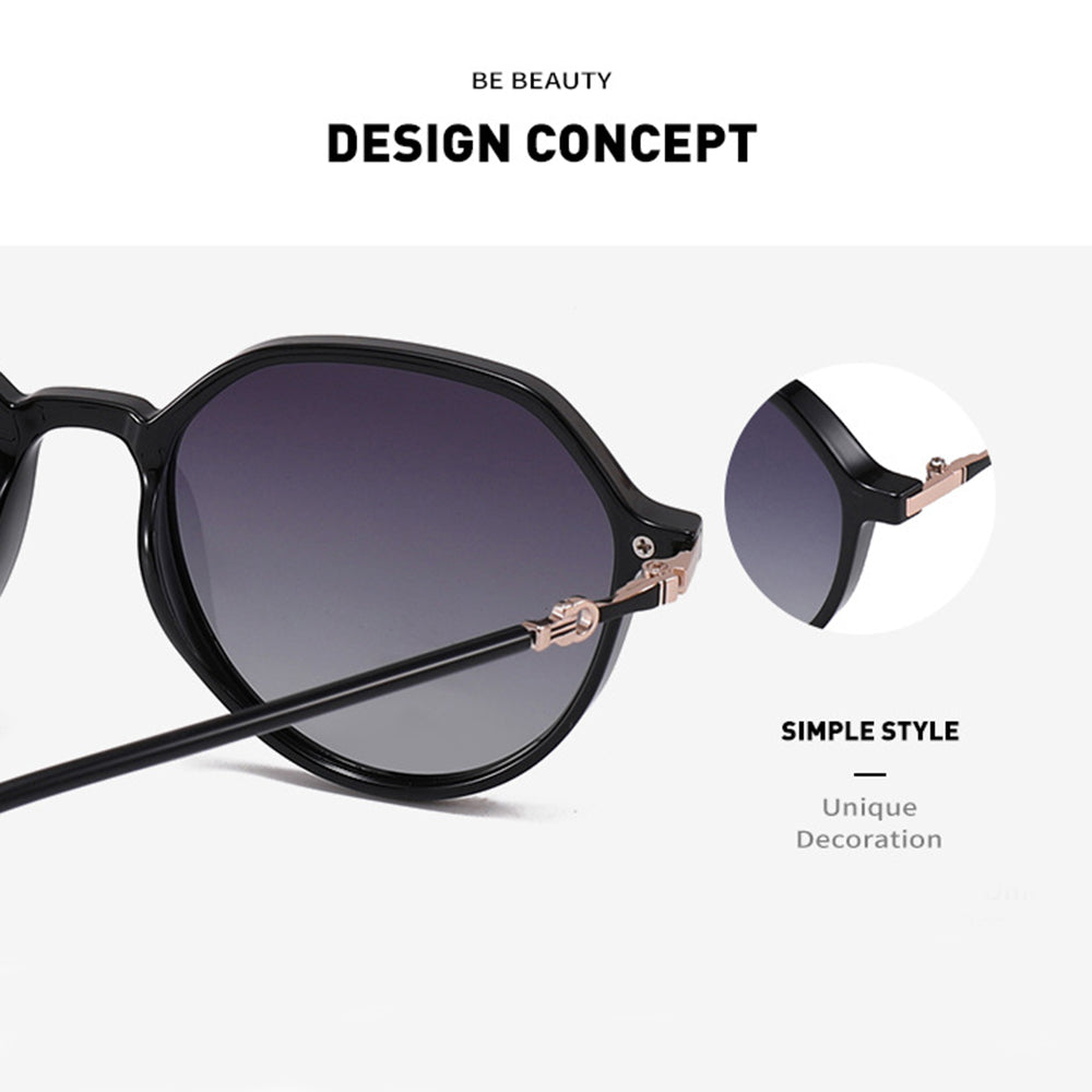 Ochelari de Soare Techsuit Polarised PC (2203), Metal, Maro