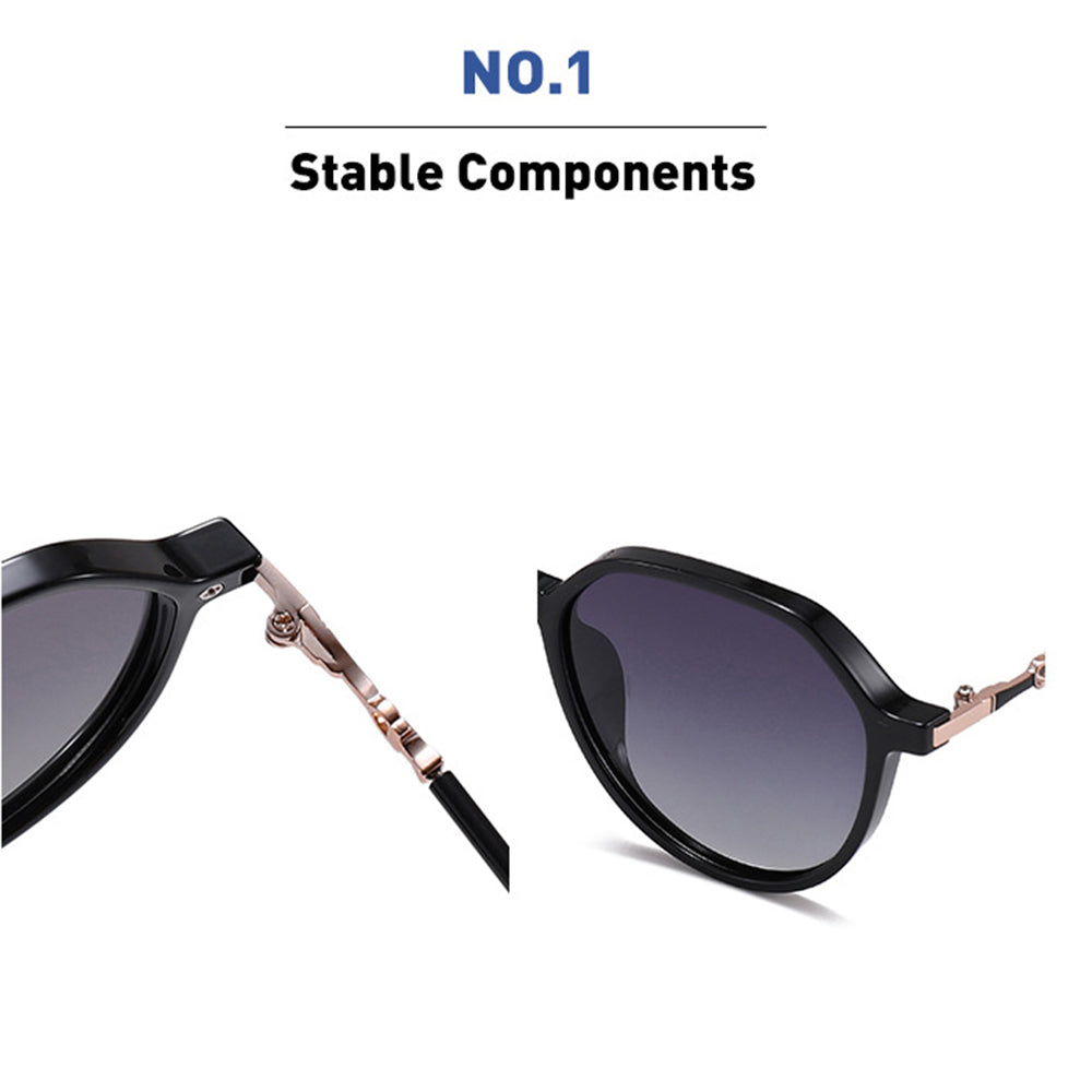 Ochelari de Soare Techsuit (2203), Metal, Polarizati, Roz