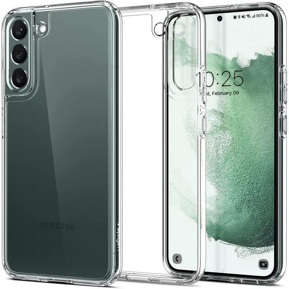 Spigen Husa de protectie Spigen Ultra Hybrid (ACS03988) compatibil cu Samsung Galaxy S22, Transparent
