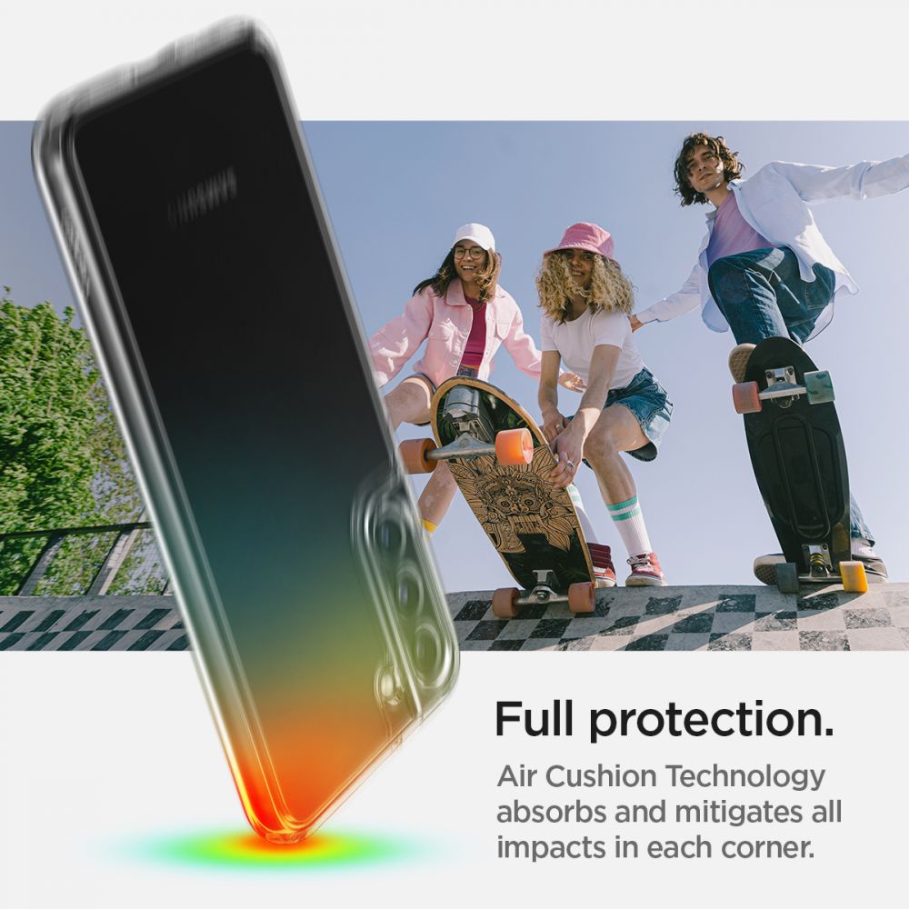 Spigen Husa de protectie Spigen Ultra Hybrid (ACS03988) compatibil cu Samsung Galaxy S22, Transparent – imagine 7