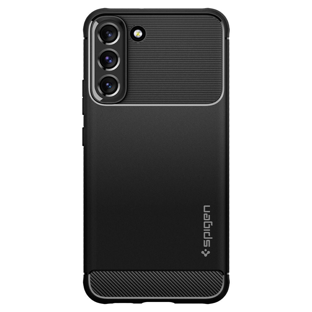Spigen - Rugged Armor (ACS03986) - Samsung Galaxy S22 - Black