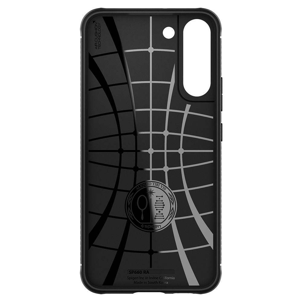 Spigen - Rugged Armor (ACS03986) - Samsung Galaxy S22 - Black