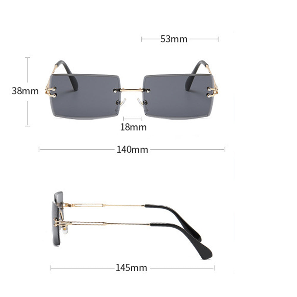 Techsuit - Sunglasses Polarised Metal (16031-C8) - UV Protection - Yellow