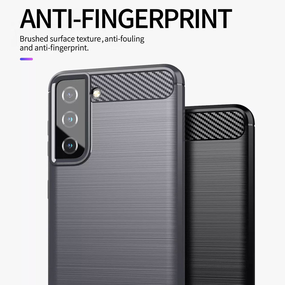 Techsuit - Carbon Silicone - Samsung Galaxy S20 FE / S20 FE 5G - Blue