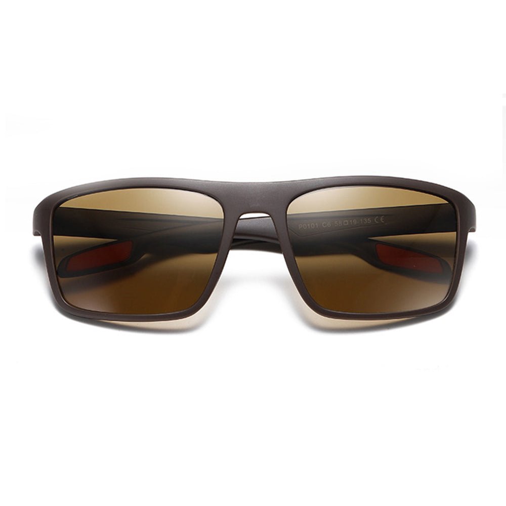 Ochelari de Soare Techsuit Polarised TR90 (MM101), Maro