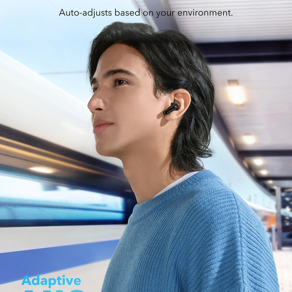 Anker - Wireless Earbuds SoundCore P40i (A3955G21) - TWS, Noise Cancelling, Bluetooth 5.2, Touch Control - White