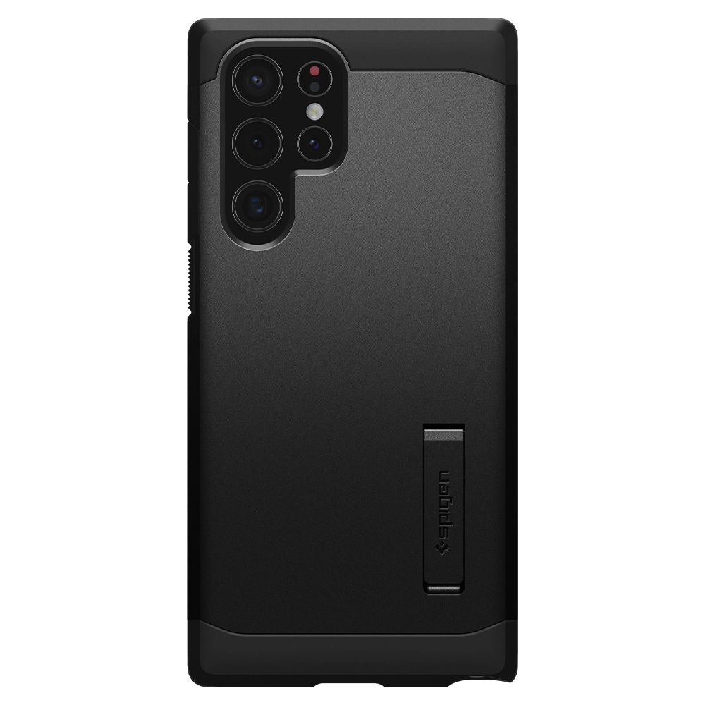 Spigen Husa de protectie Spigen Tough Armor (ACS03923) compatibil cu Samsung Galaxy S22 Ultra, Negru – imagine 4