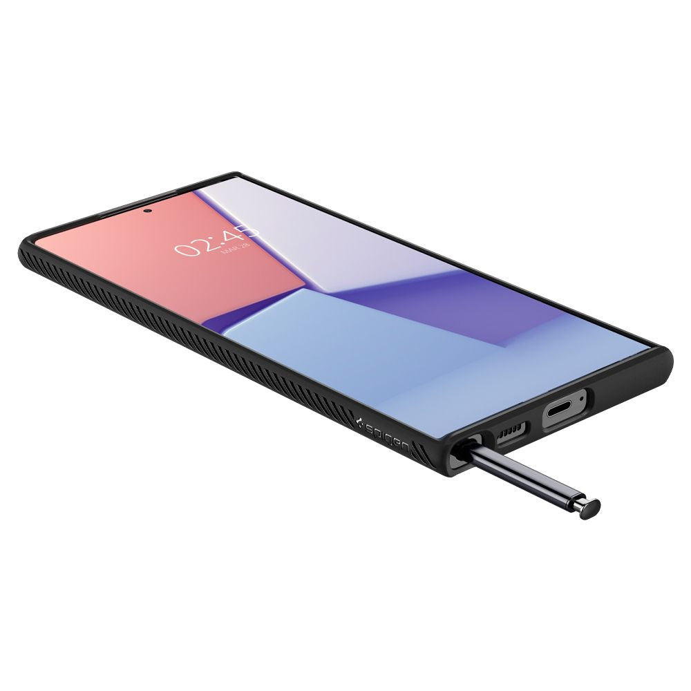 Spigen - Liquid Air (ACS03915) - Samsung Galaxy S22 Ultra - Black