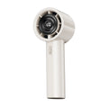 Techsuit - Handheld Mini Fan (CT-111) - Portable, Adjustable, Rechargeable, Digital Display, 10W - White