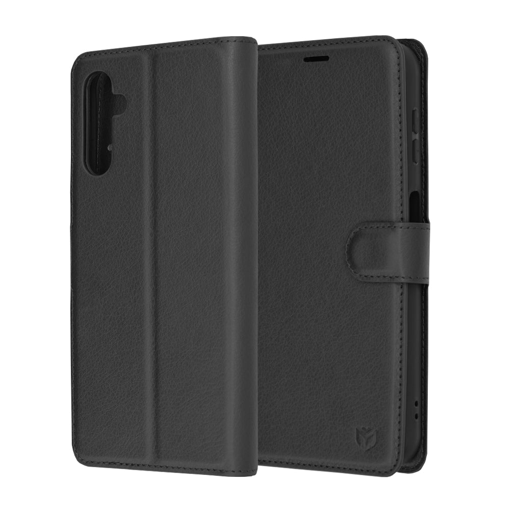 Techsuit - Leather Folio - Samsung Galaxy A14 4G / A14 5G - Black