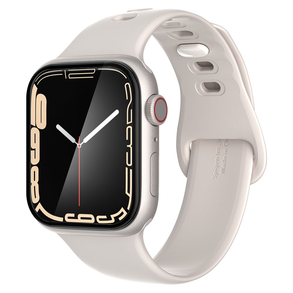 Spigen - (2 pack) ProFlex EZ Fit (AFL04051) - Apple Watch 7 / 8 / 9 (45mm) - Black