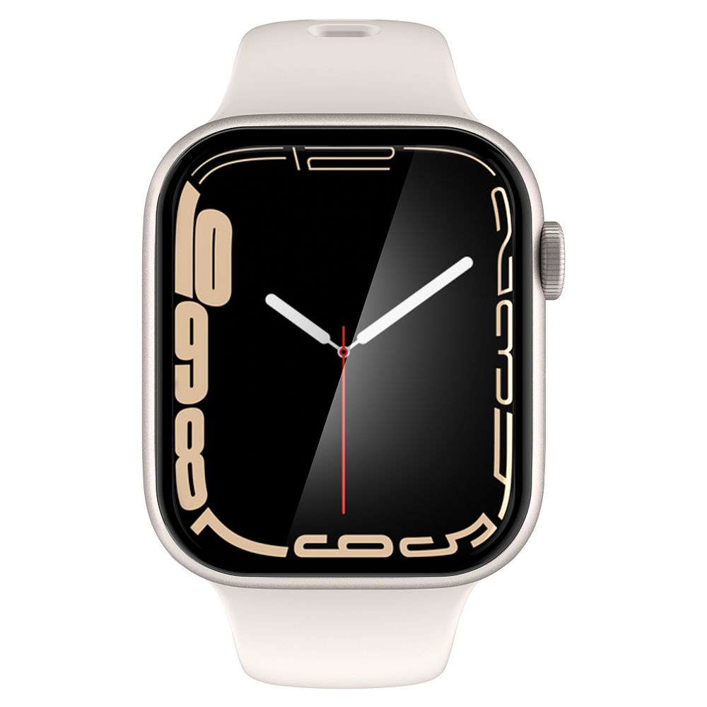 Spigen - (2 pack) ProFlex EZ Fit (AFL04051) - Apple Watch 7 / 8 / 9 (45mm) - Black