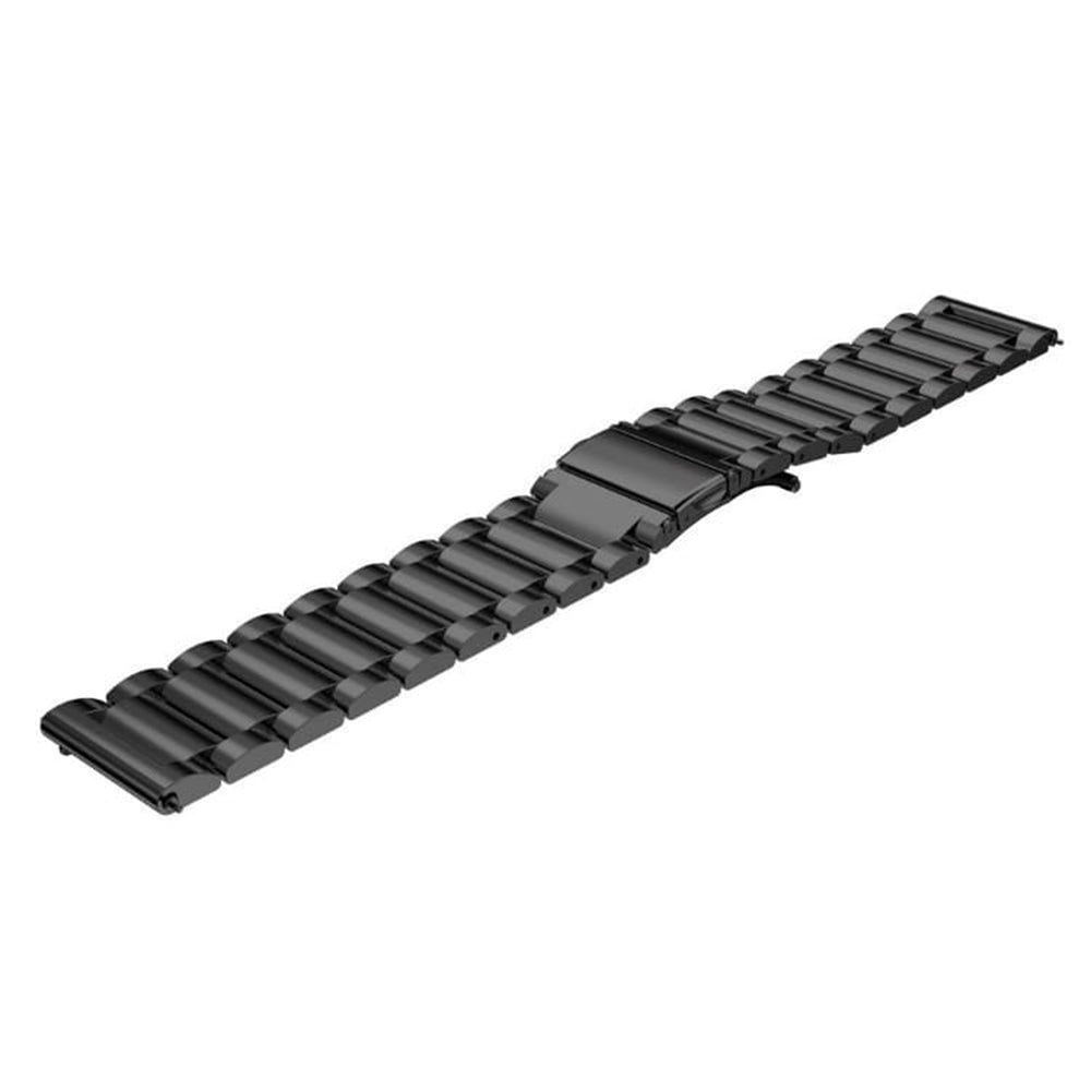 Techsuit - Watchband 18mm (W010) - Huawei Watch GT 4 (41mm)/W1/Honor Watch S1/Garmin Venu 2S/Vivoactive 4S - Black