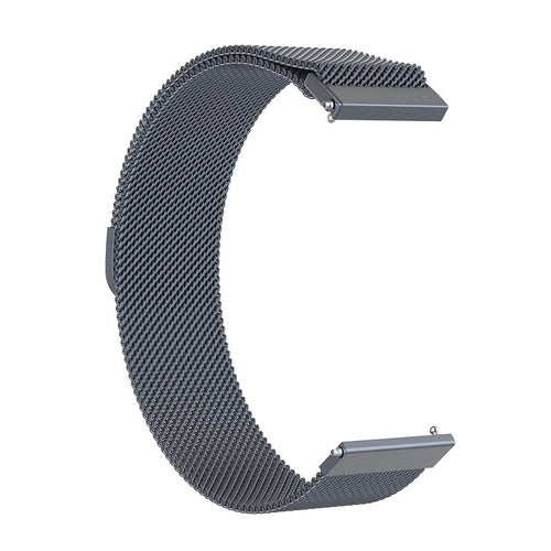 Techsuit - Watchband 18mm (W009) - Huawei Watch GT 4 (41mm)/W1/Honor Watch S1/Garmin Venu 2S/Vivoactive 4S - Blue